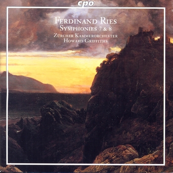 Ries - Symphonies 7 & 8. Zürcher Kammerorchester, Griffiths