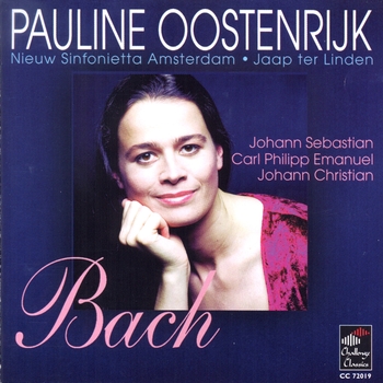 Oboe Concertos by J.S./J.Chr./C.Ph.E. Bach. Oostenrijk, Nieuw Sinfonietta Amsterdam, J. ter Linden