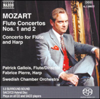 Mozart "Flute Concertos 1 & 2", Patrick Gallois, Fabrice Pierre, Swedish Chamber Orchestra