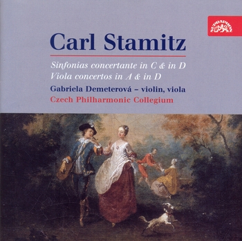 Stamitz - Sinfonias concertante, Viola Concertos. Gabriela Demeterová, Czech Philharmonic Collegium