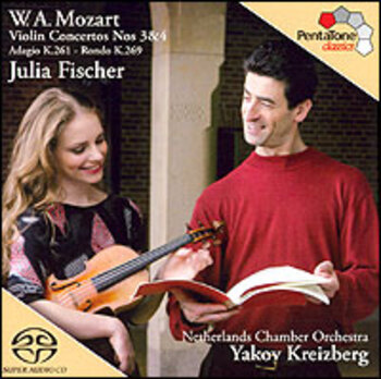 Mozart "Violin Concertos". Julia Fischer, Netherlands Chamber Orchestra, Yakov Kreizberg