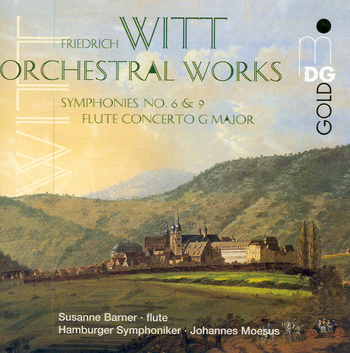 Friedrich Witt "Orchestral Works / Flute Concerto". Barner, Hamburger Symphoniker, Moesus