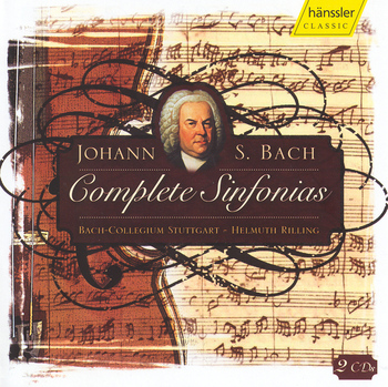 Johann S. Bach "Complete Sinfonias"