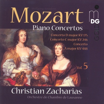 Mozart "Piano Concertos Vol.5", Orchestre de Chambre de Lausanne, Christian Zacharias