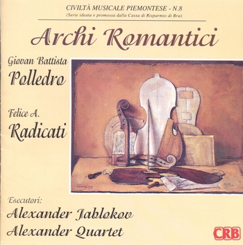 Archi Romantici. Alexander Jablokov, Alexander Quartet