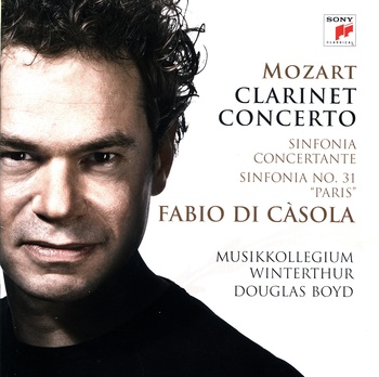 Mozart "Clarinet Concerto". Fabio di Càsola, Musikkollegium Winterthur, Douglas Boyd