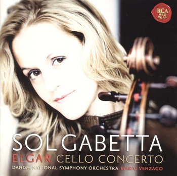 Sol Gabetta. Elgar Cello-Concerto and works by Dvorak, Respighi & Vasks. Danish National Symphony Orchestra, Mario Venzago