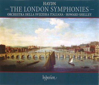 Haydn, The London Symphonies. Orchestra della Svizzera Italiana, Howard Shelley