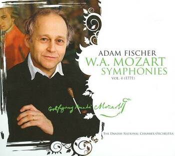 W. A. Mozart, Symphonies. The Danish National Chamber Orchestra, Adam Fischer