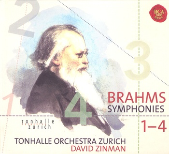 Brahms Symphonies 1-4. Tonhalle Orchestra Zurich, David Zinman