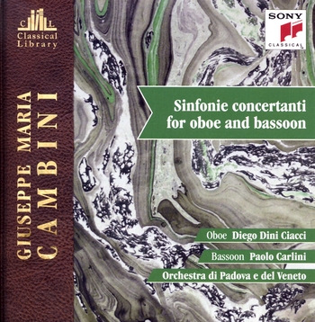 Giuseppe Maria Cambini: Sinfonie Concertanti For Oboe & Bassoon; Diego Dini Ciacci, Paolo Carlini, Orchestra di Padova e del Veneto