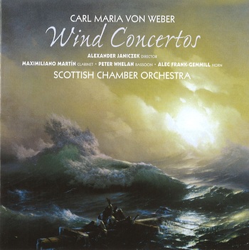 Carl Maria von Weber, Wind Concertos. Scottish Chamber Orchestra, Alexander Janiczek