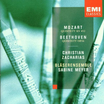 Mozart, Beethoven. Christian Zacharias, Bläserensemble Sabine Meyer