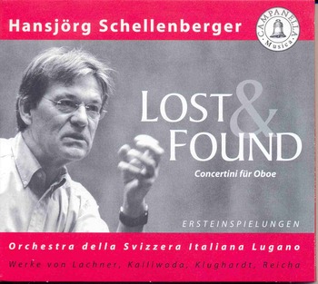Lost & Found - Concertini für Oboe, Hansjörg Schellenberger, Orchestra della Svizzera Italiana Lugano