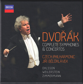 Antonin Dvorák - Complete Symphonies & Concertos. Ohlsson, Weilerstein, Zimmermann, Czech Philharmonic, Jirí Belohlávek