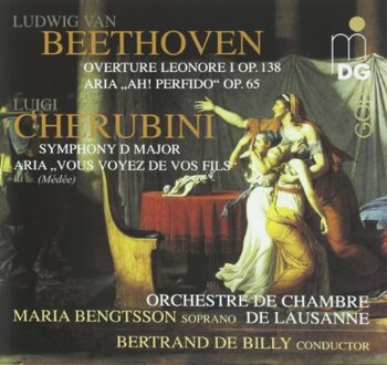 Beethoven, Cherubini. Maria Bengtsson, Orchestre de Chambre de Lausanne, Bertrand de Billy