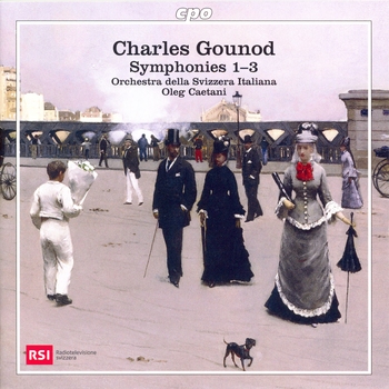 Charles Gounod, Symphonies 1-3. Orchestra della Svizzera Italiana, Oleg Caetani