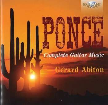 Manuel Ponce, Complete Guitar Music. Gérard Abiton