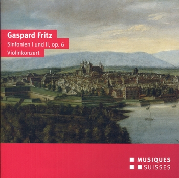 Gaspard Fritz - Sinfonia 1 & 2, Violinkonzert. Kesselberg Ensemble, Schayegh, Grudule