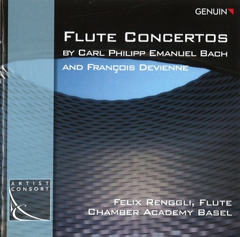 Carl Philipp Emanuel Bach, François Devienne. Flute Concertos. Felix Renggli, Chamber Academy Basel