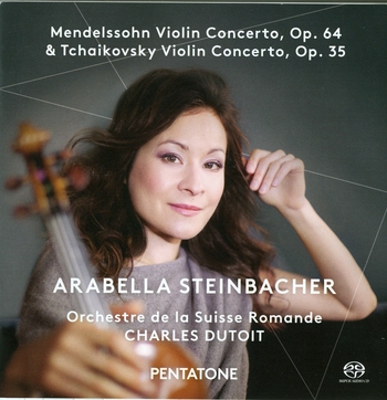 Mendelssohn, Tchaikovsky, Violin Concertos. Steinbacher, Orchestre de la Suisse Romande, Dutoit