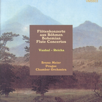 Flötenkonzerte aus Böhmen. Vanhal, Reicha. Bruno Meier, Prague Chamber Orchestra