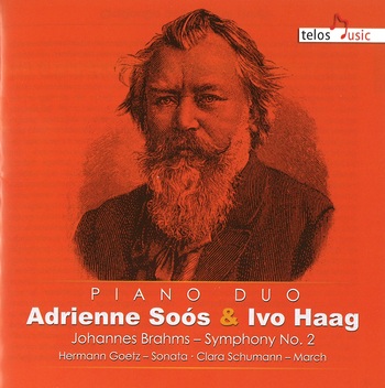 Piano Duo Adrienne Soós & Ivo Haag. Brahms, Symphony No. 2