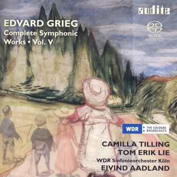 Edvard Grieg, Complete Symphonic Works, Vol.5. WDR Sinfonieorchester Köln, Eivind Aadland
