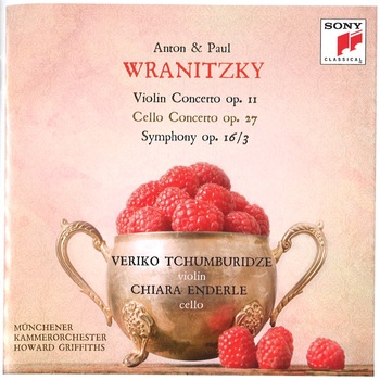 A.&P. Wranitzky, Violin Concerto, Cello Concerto & Symphony. Veriko Tchumburidze, Chiara Enderle, Münchener Kammerorchester, Howard Griffiths