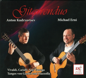 Gitarrenduo Anton Kudryavtsev, Michael Erni. Vivaldi, Carulli, Sor, Tarrega & Tangos von Gardel und Piazzolla