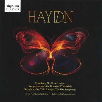 Haydn, Symphonies 52, 53 & 59. Royal Northern Sinfonia, Rebecca Miller