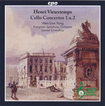 Henri Vieuxtemps, Cello Concertos 1&2. Wen-Sinn Yang, Evergreen Symphony Orchestra, Gernot Schmalfuss