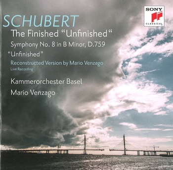 Schubert, The Finished "Unfinished", Symphony No. 8. Kammerorchester Basel, Mario Venzago