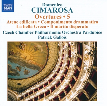 D.Cimarosa, Overtures, Vol.5. Czech Chamber Philharmonic Orchestra Pardubice, Patrick Gallois