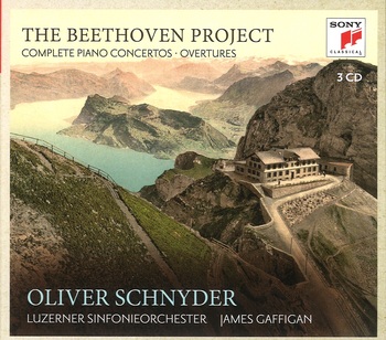 The Beethoven Project - Complete Piano Concertos. Oliver Schnyder, Luzerner Sinfonieorchester, James Gaffigan