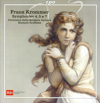 Franz Krommer - Symphonies 4, 5 & 7. Orchestra della Svizzera Italiana, Howard Griffiths