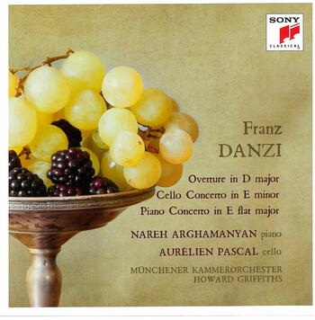 Franz Danzi, Overture, Cello Concerto, Piano Concerto. Nareh Arghamanyan, Aurélien Pascal, Münchener Kammerorchester, Howard Griffiths