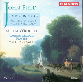 John Field "Klavierkonzerte Nr.1 & 2". Míceál O'Rourke, London Mozart Players, Matthias Bamert