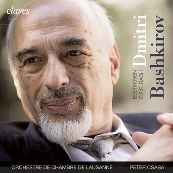 Beethoven, C.P.E.Bach. Dmitri Bashkirov, Orchestre de Chambre de Lausanne, Péter Csaba