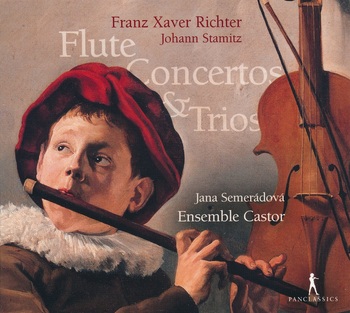 Franz Xaver Richter - Flute Concertos & Trios. Jana Semerádová, Ensemble Castor