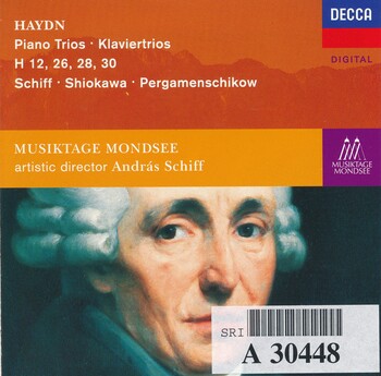 Joseph Haydn "Piano Trios H. 12, 26, 28, 30"