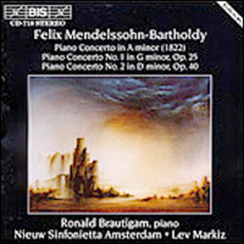 Felix Mendelssohn-Bartholdy  "Piano Concertos"