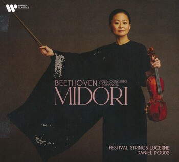 L.v.Beethoven - Violin Concerto, 2 Romances. Midori, Festival Strings Lucerne, Daniel Dodds