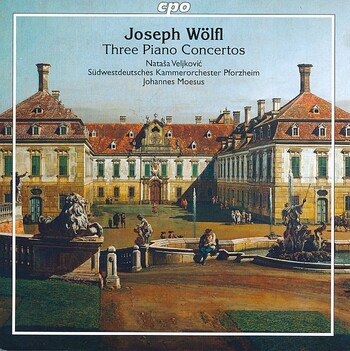 Joseph Wölfl - Three Piano Concertos. Natasa Veljkovic, Südwestdeutsches Kammerorchester Pforzheim, Johannes Moesus