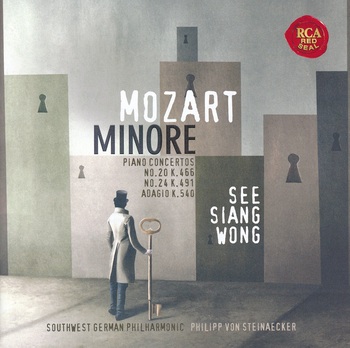 Mozart - Minore. Piano Concertos KV 466, 491, Adagio KV 540. See Siang Wong, Southwest German Philharmonic, Philipp von Steinaecker