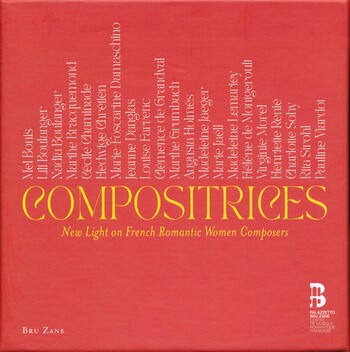 Compositrices. New Light On French Romantic Women Composers