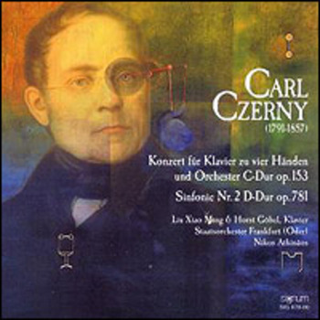 Carl Czerny "Vierhändiges Klavierkonzert / Sinfonie Nr. 2"