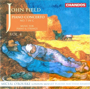 John Field - Vol.4 "Music for Piano and Strings". Míceál O'Rourke, London Mozart Players, Matthias Bamert