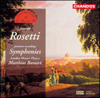 Antonio Rosetti "Symphonies". London Mozart Players, Matthias Bamert