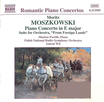 Moritz Moszkowski, Romantic Piano Concertos. Markus Pawlik, Piano, Polish National Radio Symphony Orchestra, Antoni Wit